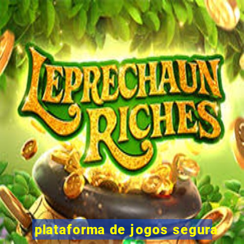 plataforma de jogos segura