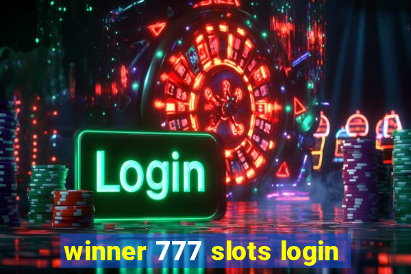 winner 777 slots login