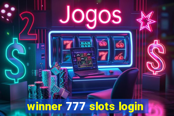 winner 777 slots login