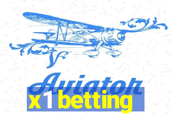 x1 betting