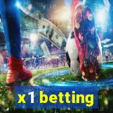 x1 betting