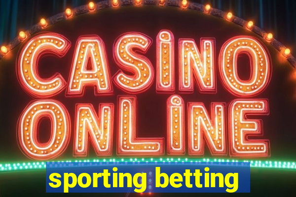 sporting betting