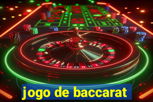 jogo de baccarat