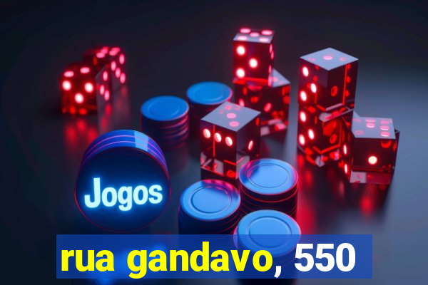 rua gandavo, 550