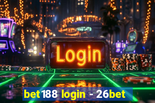 bet188 login - 26bet