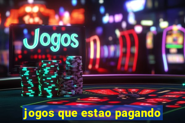 jogos que estao pagando