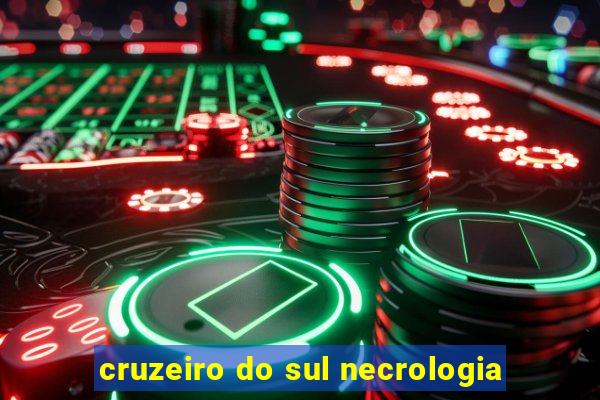 cruzeiro do sul necrologia