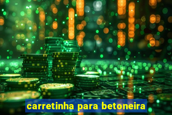 carretinha para betoneira