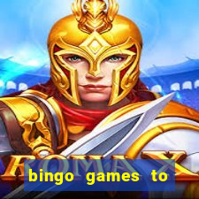 bingo games to play at home