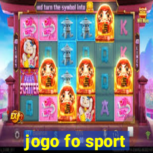 jogo fo sport