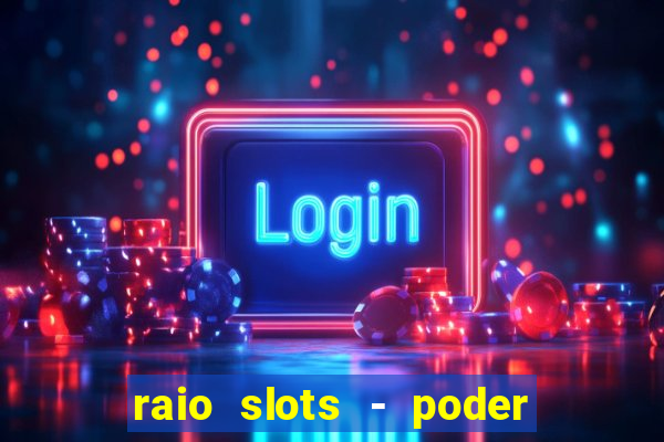 raio slots - poder de zéus