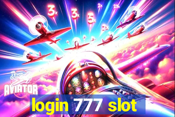 login 777 slot