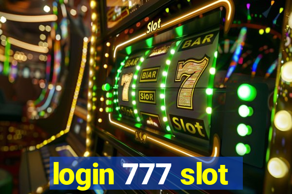 login 777 slot