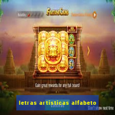 letras artisticas alfabeto