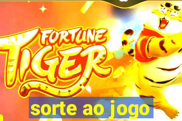 sorte ao jogo