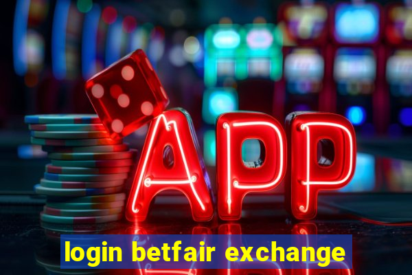 login betfair exchange