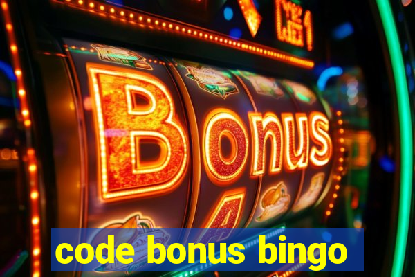 code bonus bingo