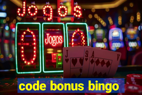 code bonus bingo