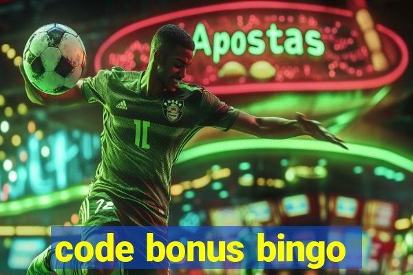 code bonus bingo