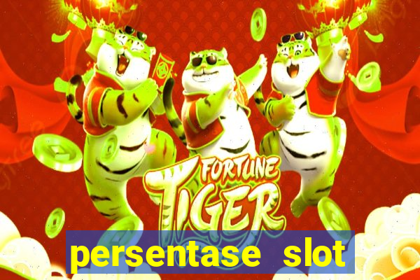 persentase slot hari ini