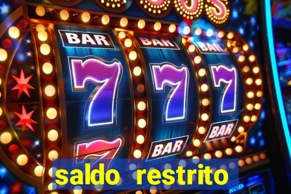 saldo restrito estrela bet