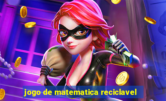 jogo de matematica reciclavel