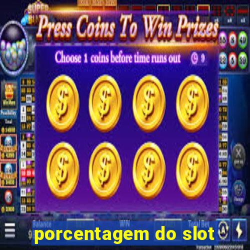 porcentagem do slot