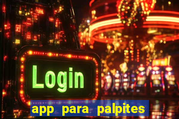 app para palpites de jogos