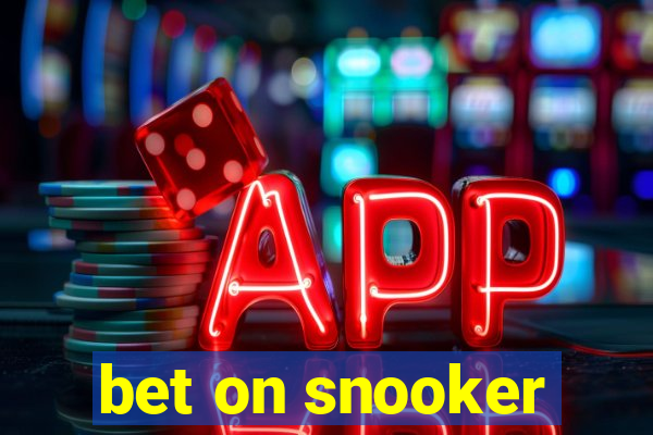 bet on snooker