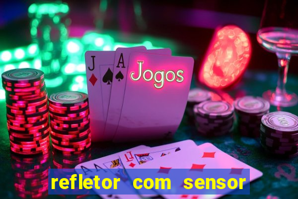 refletor com sensor noturno como instalar