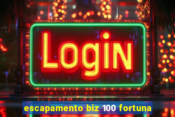 escapamento biz 100 fortuna