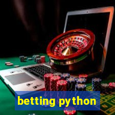 betting python