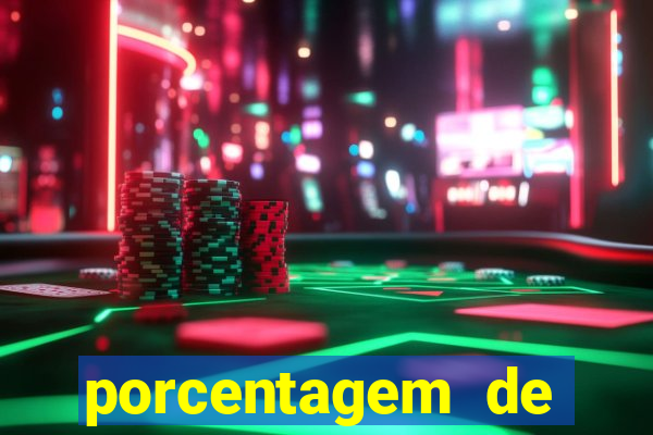 porcentagem de jogos slot