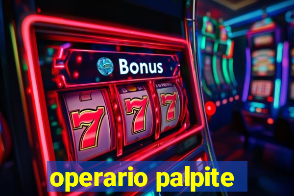 operario palpite