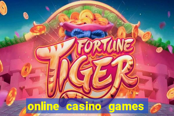 online casino games for real cash