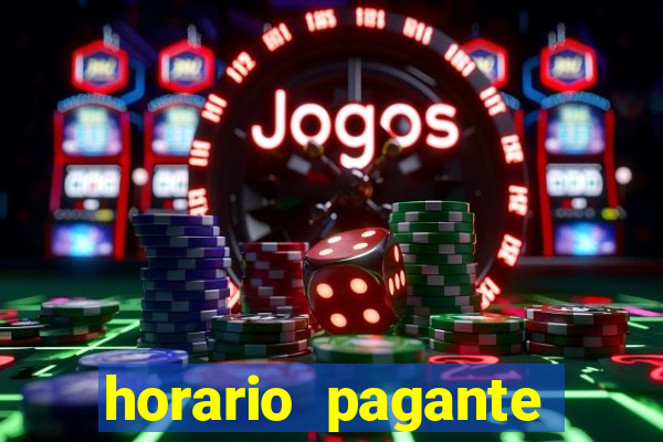 horario pagante fortune tiger