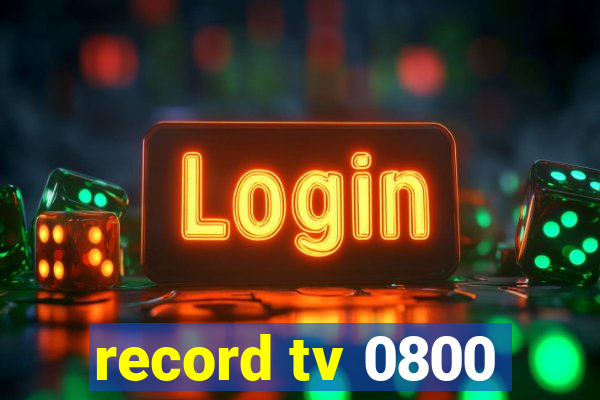 record tv 0800