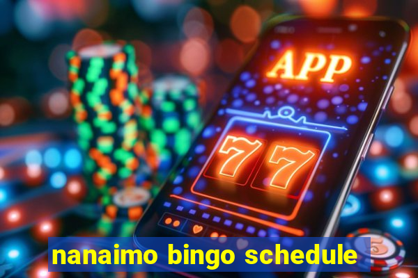 nanaimo bingo schedule