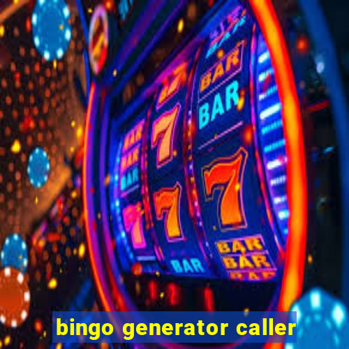 bingo generator caller