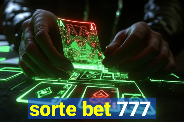 sorte bet 777