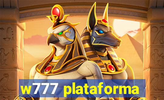 w777 plataforma