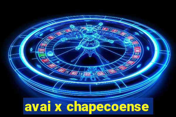 avai x chapecoense