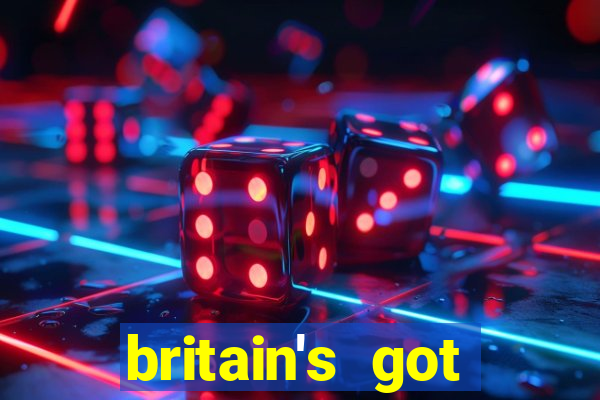 britain's got talent bingo