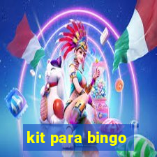 kit para bingo