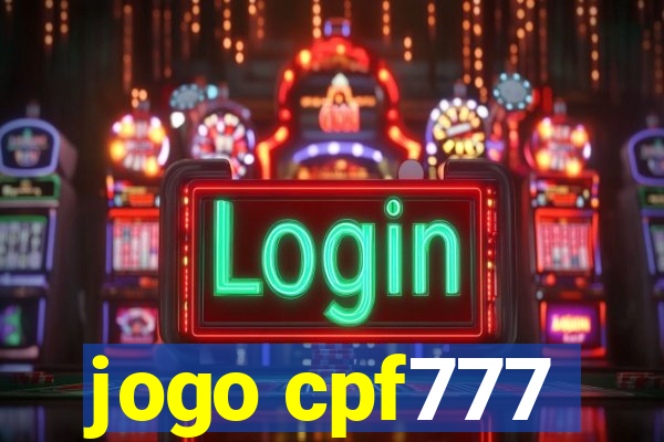 jogo cpf777