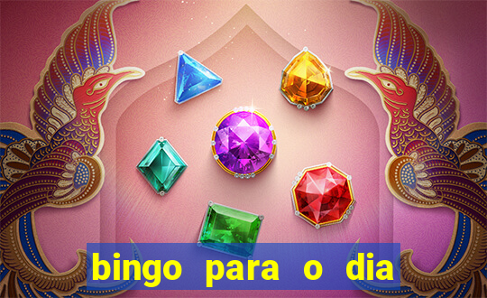 bingo para o dia do estudante