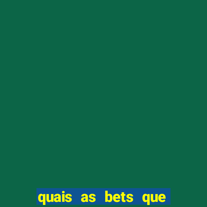 quais as bets que serao bloqueadas