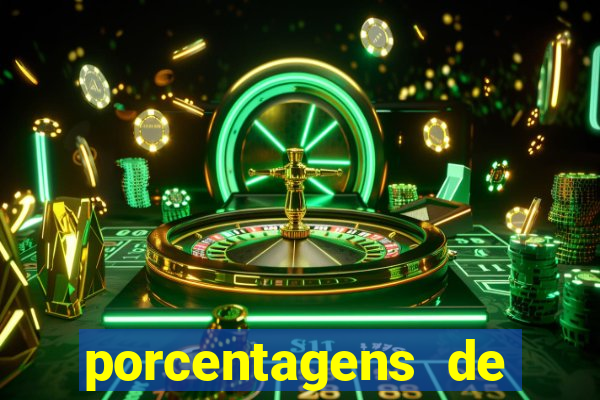 porcentagens de jogos pagantes