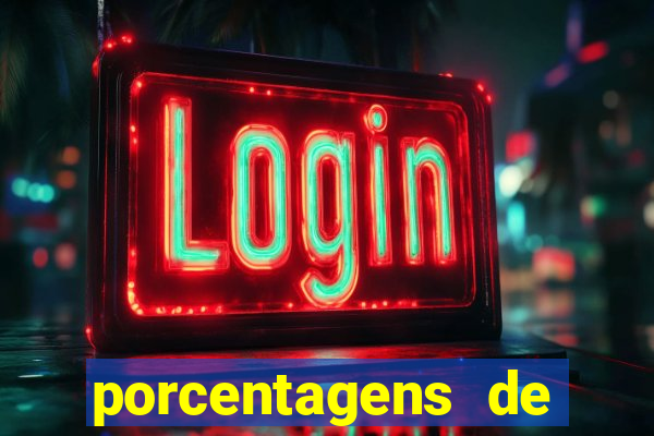 porcentagens de jogos pagantes