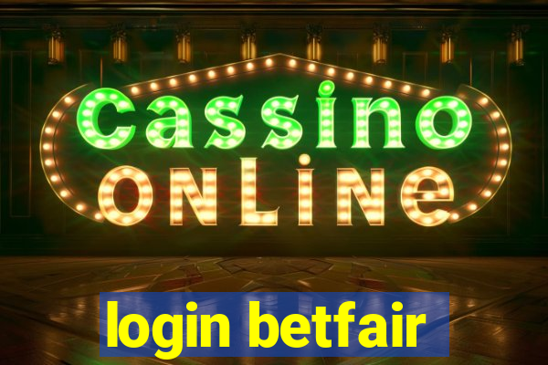 login betfair